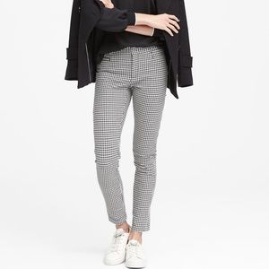 Banana Republic Sloan Skinny-Fit Pants in Herringbone